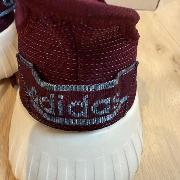 Adidas Kaptir X women’s running shoes 11 Burgundy Wine NEW EF0078 - Picture 10 of 12